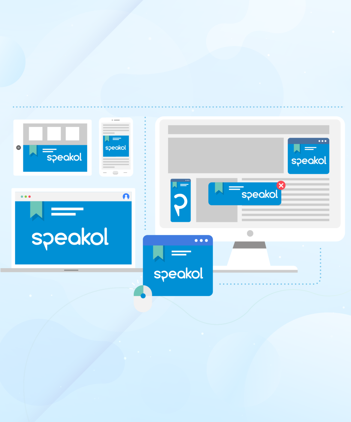 ما أنواع الإعلانات التي تقدمها سبيكول؟